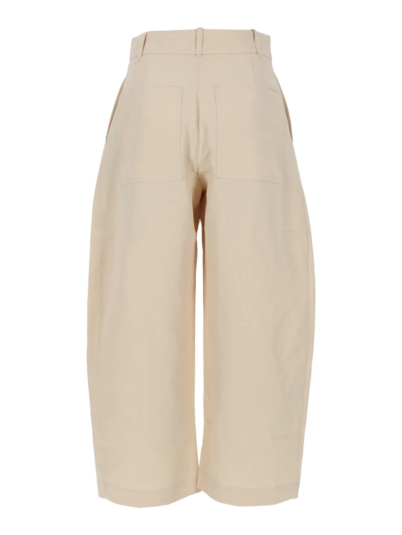PANTALONE A GAMBA AMPIA