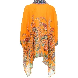 BLUSA DA SPIAGGIA CON STAMPA