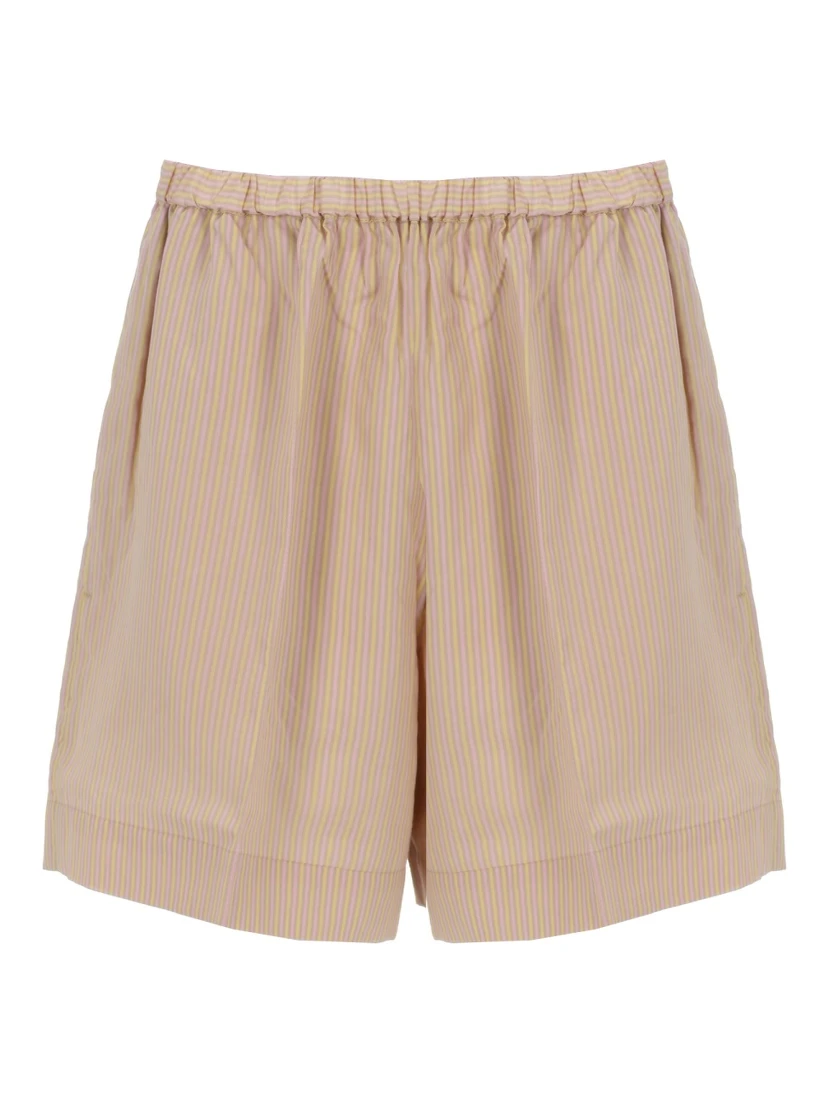 SHORTS DA SPIAGGIA IN MISTO SETA