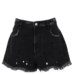 SHORTS "AECIA" CON RICAMI
