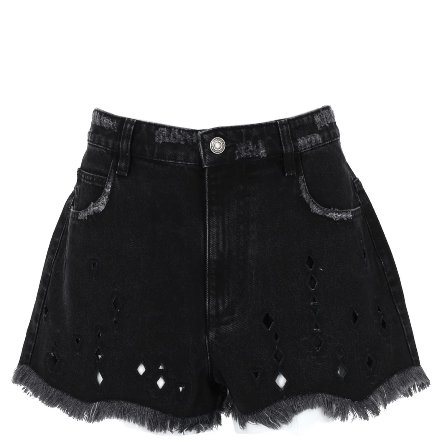 SHORTS "AECIA" CON RICAMI