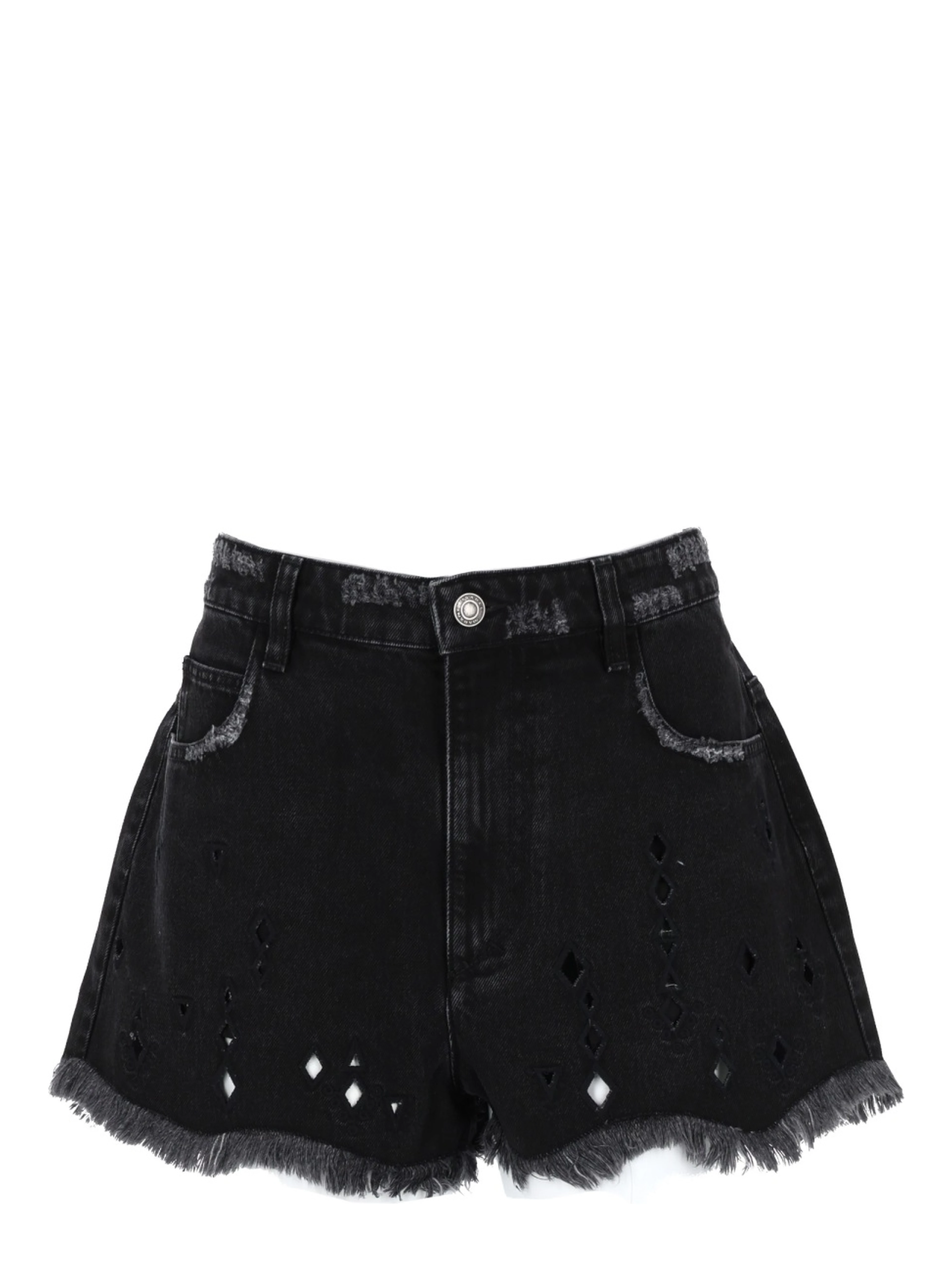 SHORTS "AECIA" CON RICAMI