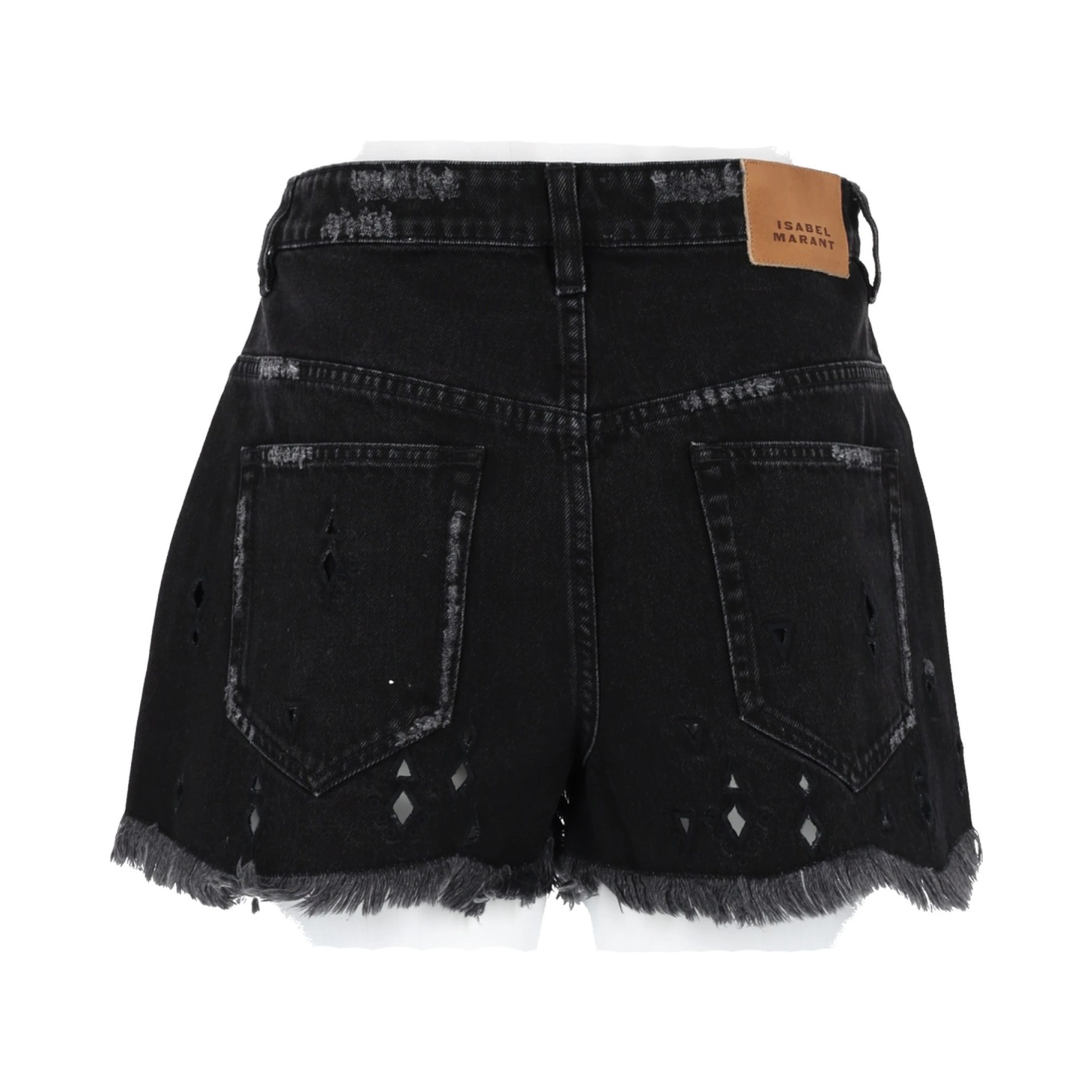 SHORTS "AECIA" CON RICAMI