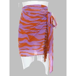 PAREO CON STAMPA ANIMALIER