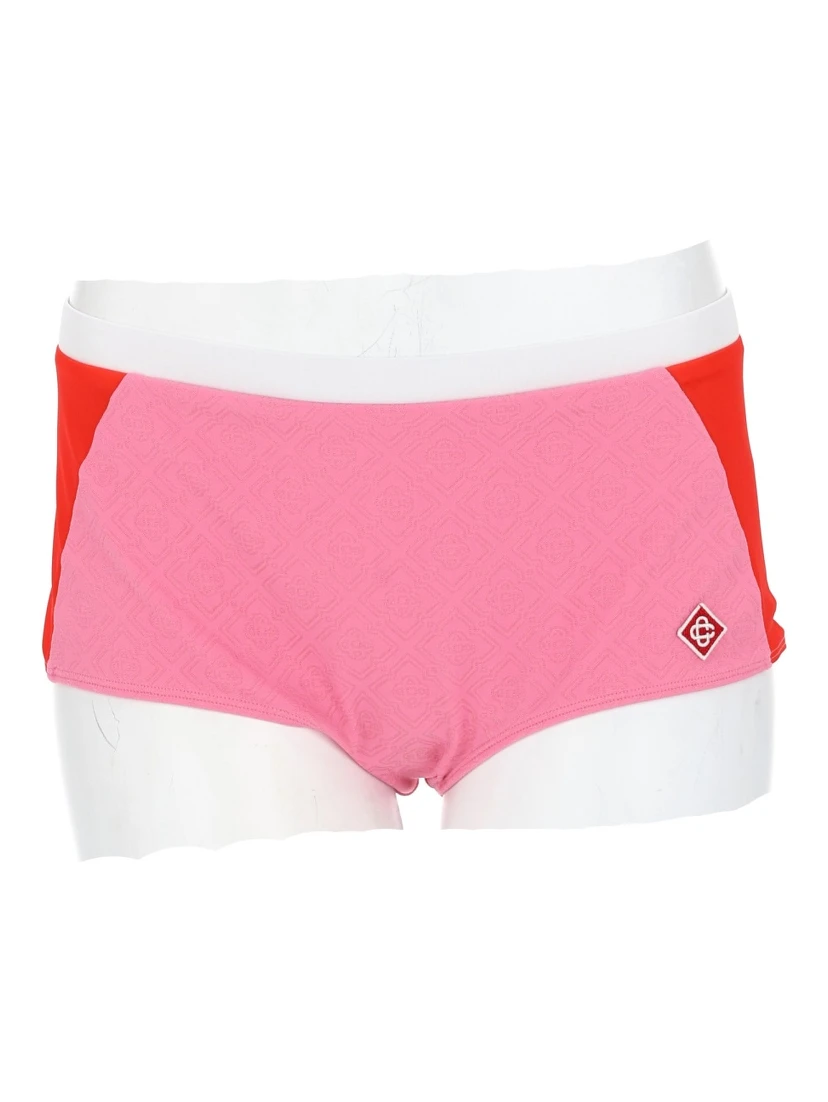 SHORTS BIKINI "PINK MONOGRAM"