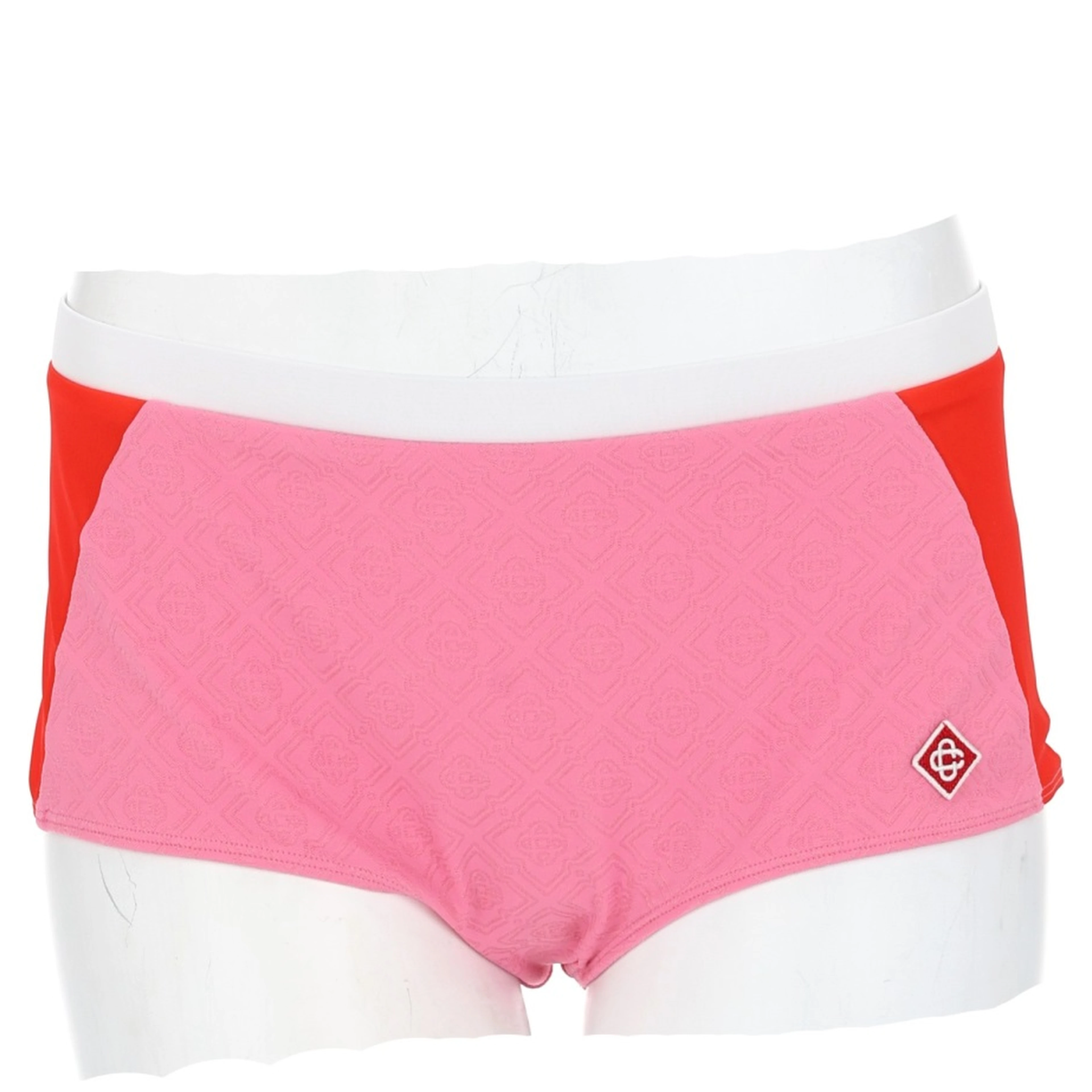 SHORTS BIKINI "PINK MONOGRAM"