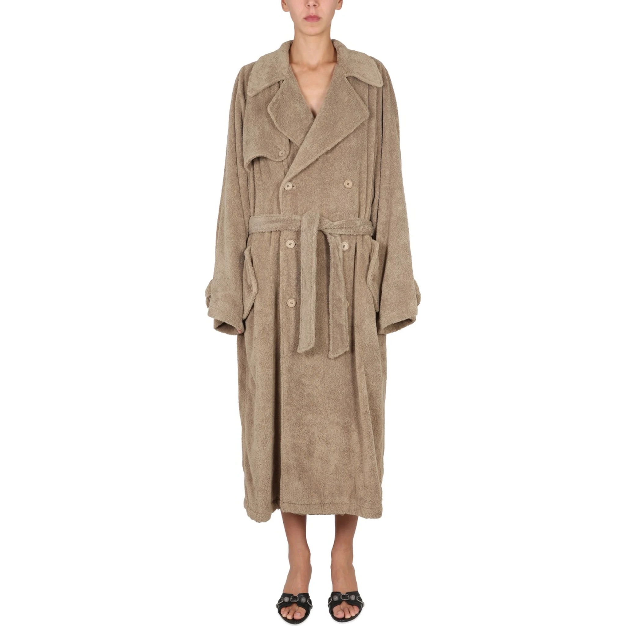 TOWEL TRENCH COAT