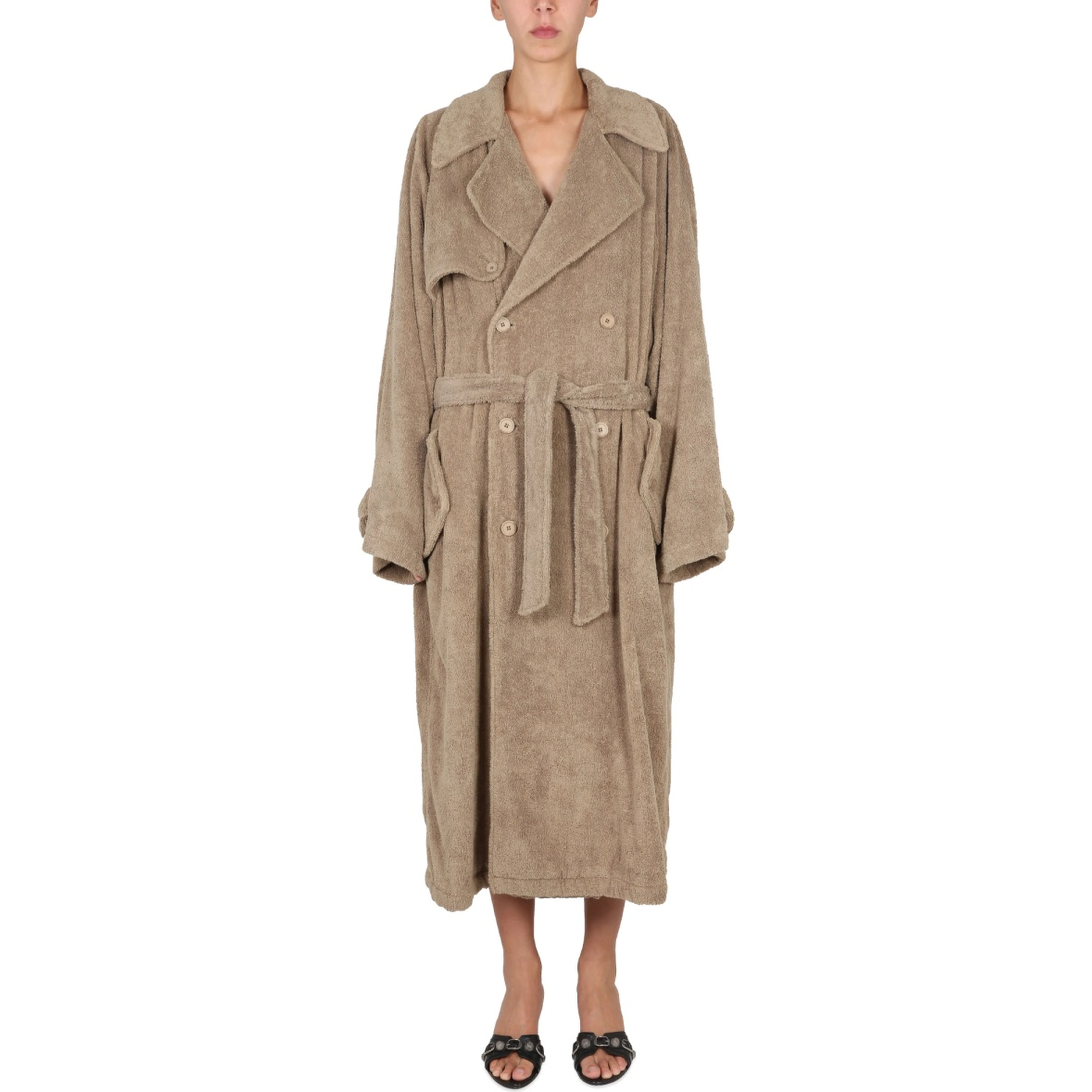 TOWEL TRENCH COAT