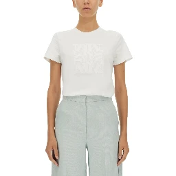T-SHIRT WITH LOGO PATCH