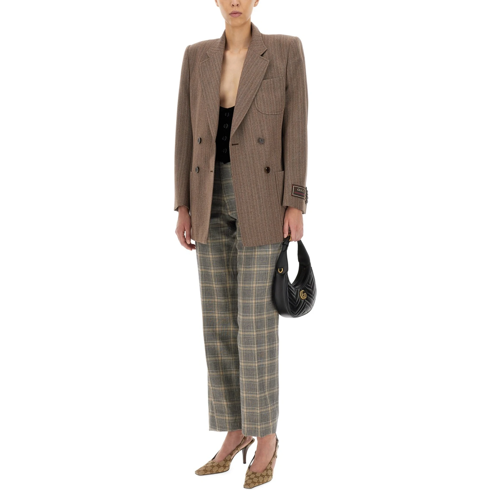 HERRINGBONE WOOL JACKET