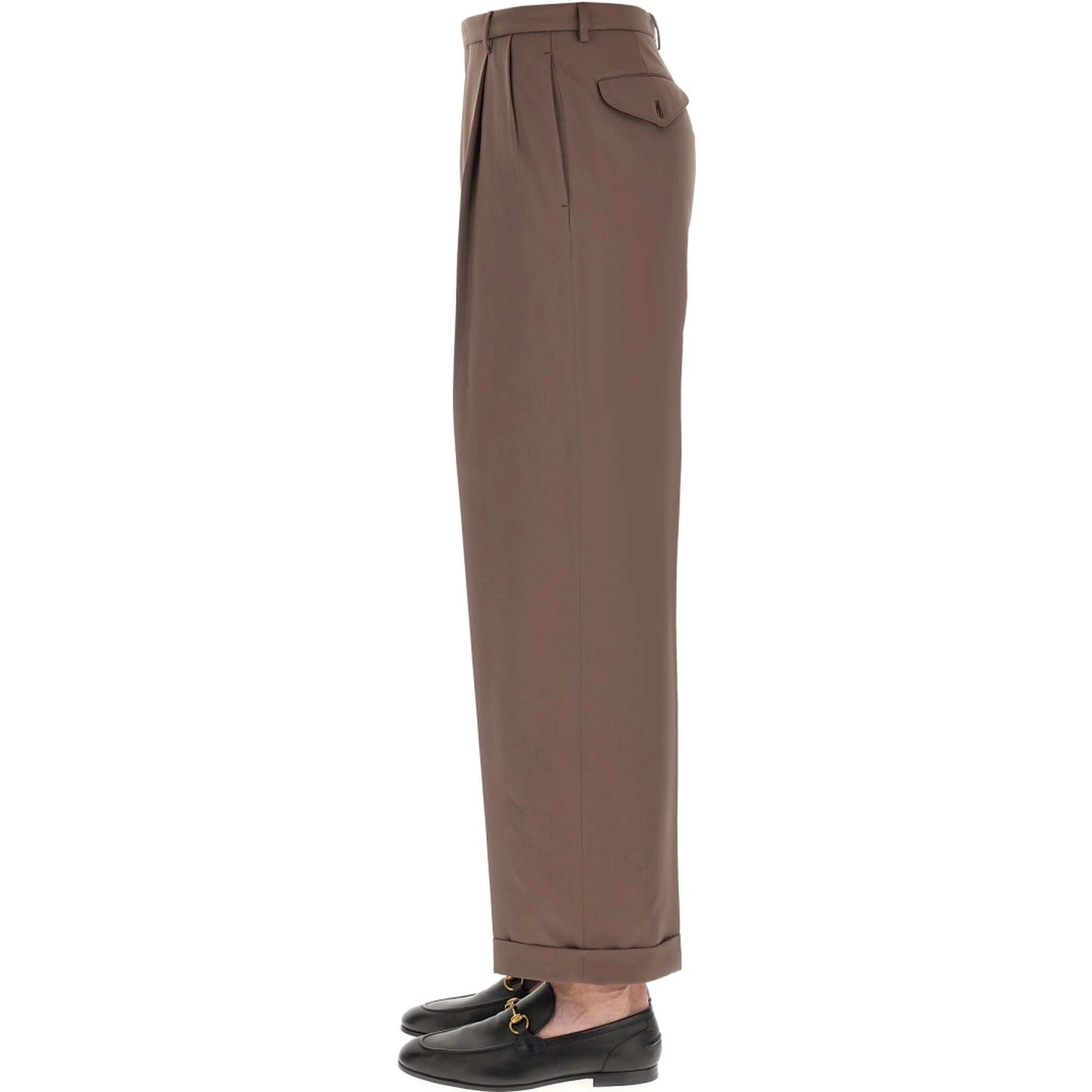 PANTS WITH GUCCI LABEL