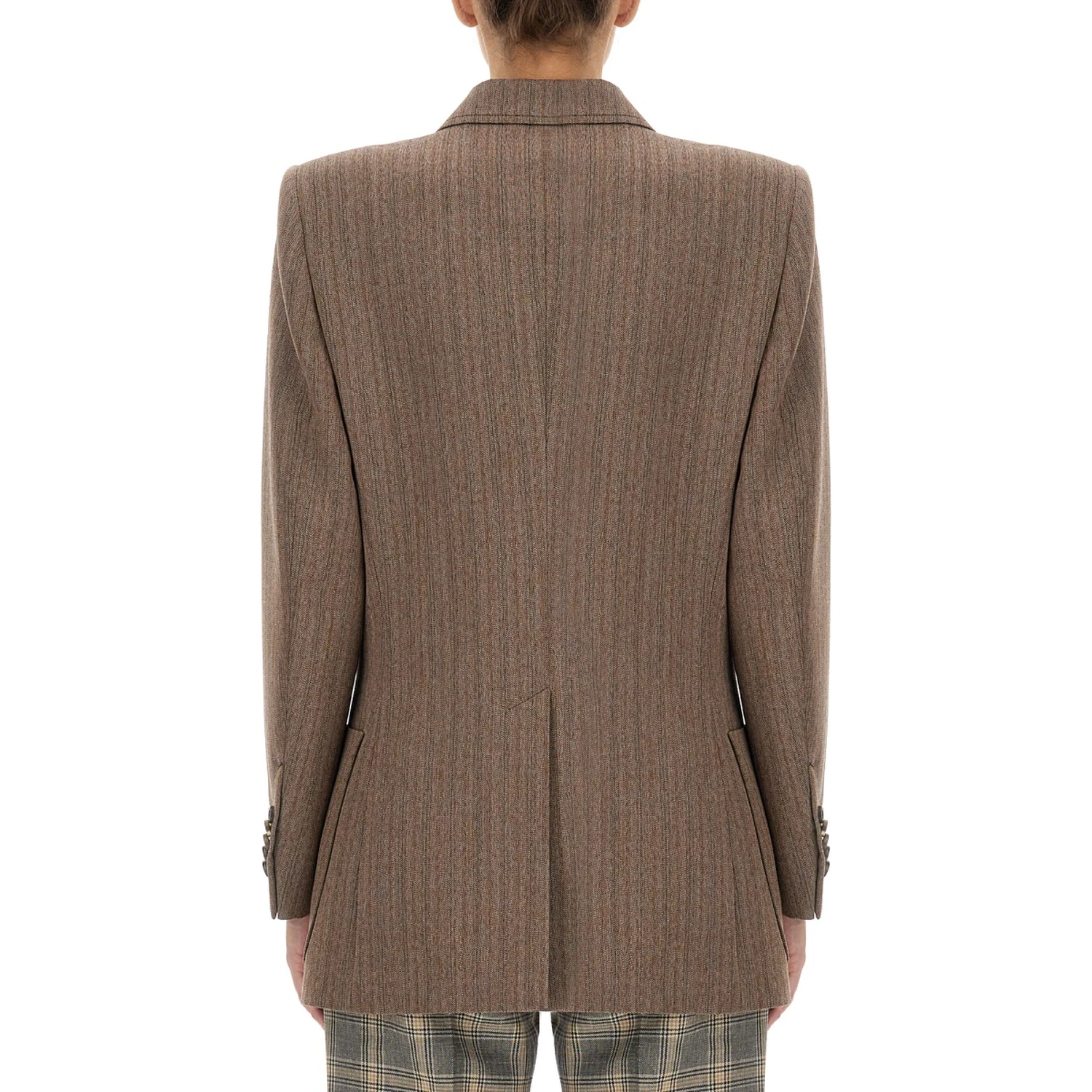 HERRINGBONE WOOL JACKET
