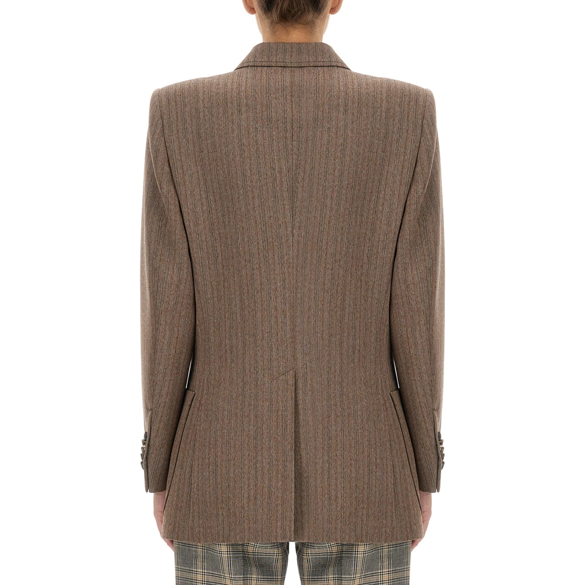 HERRINGBONE WOOL JACKET