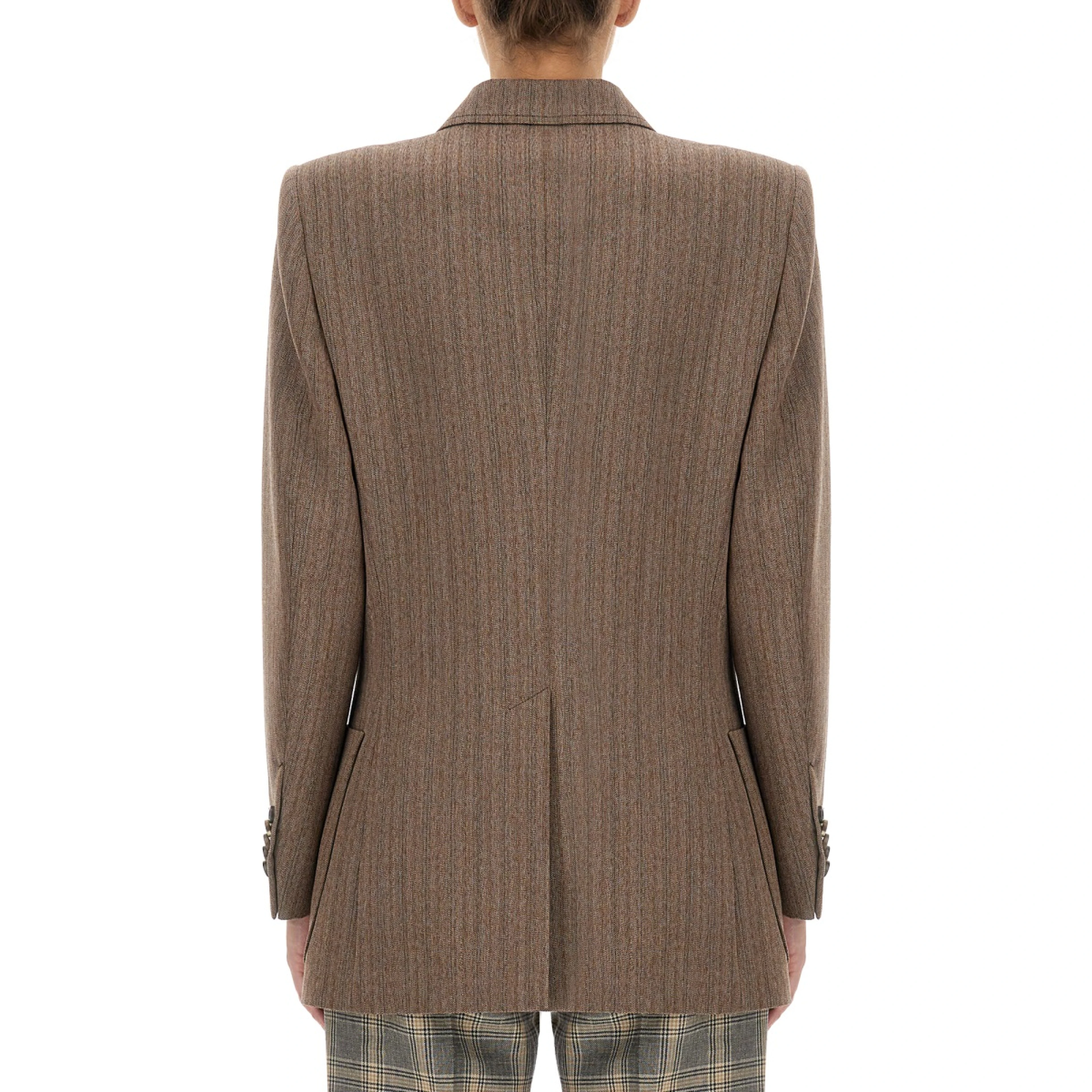 HERRINGBONE WOOL JACKET