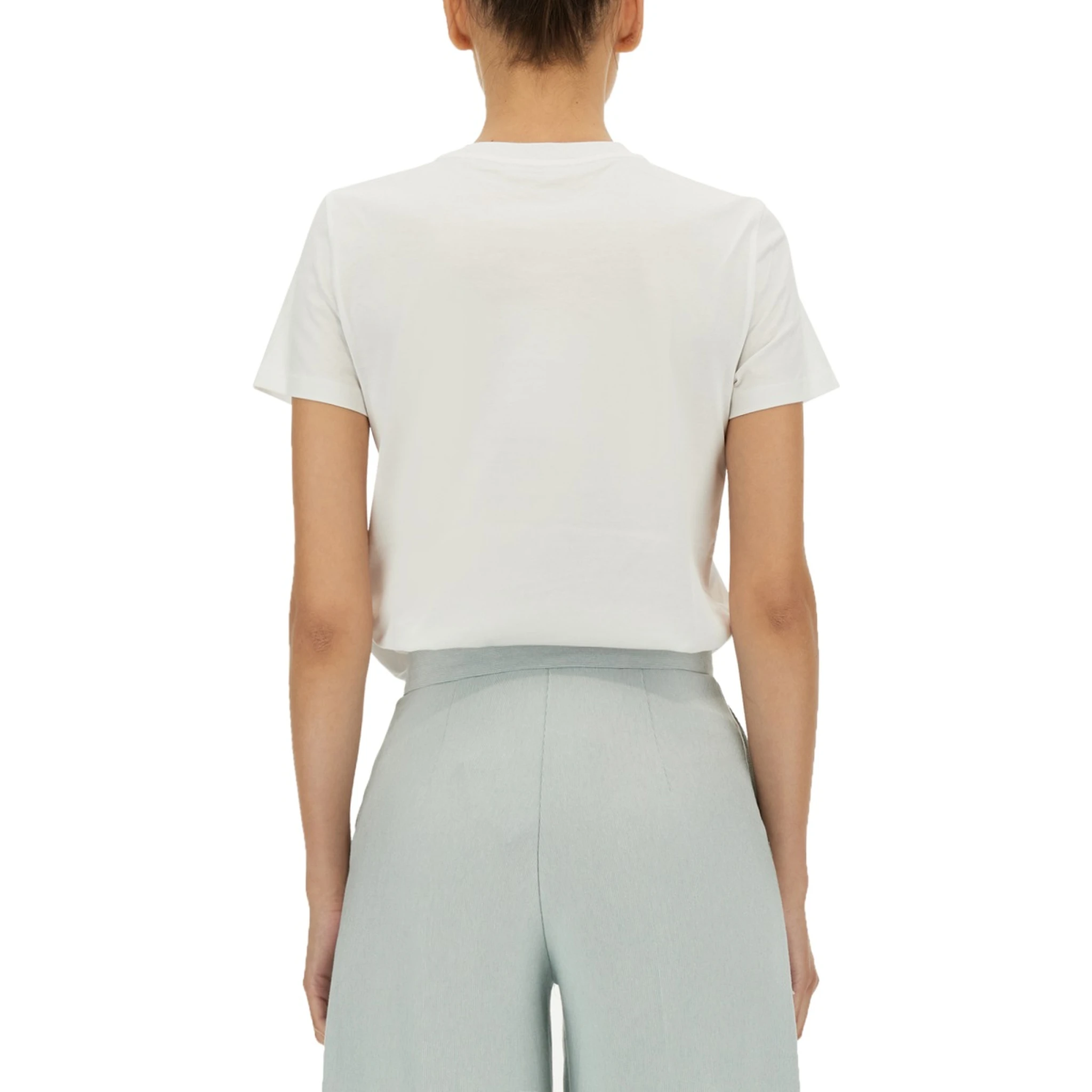 T-SHIRT WITH LOGO PATCH