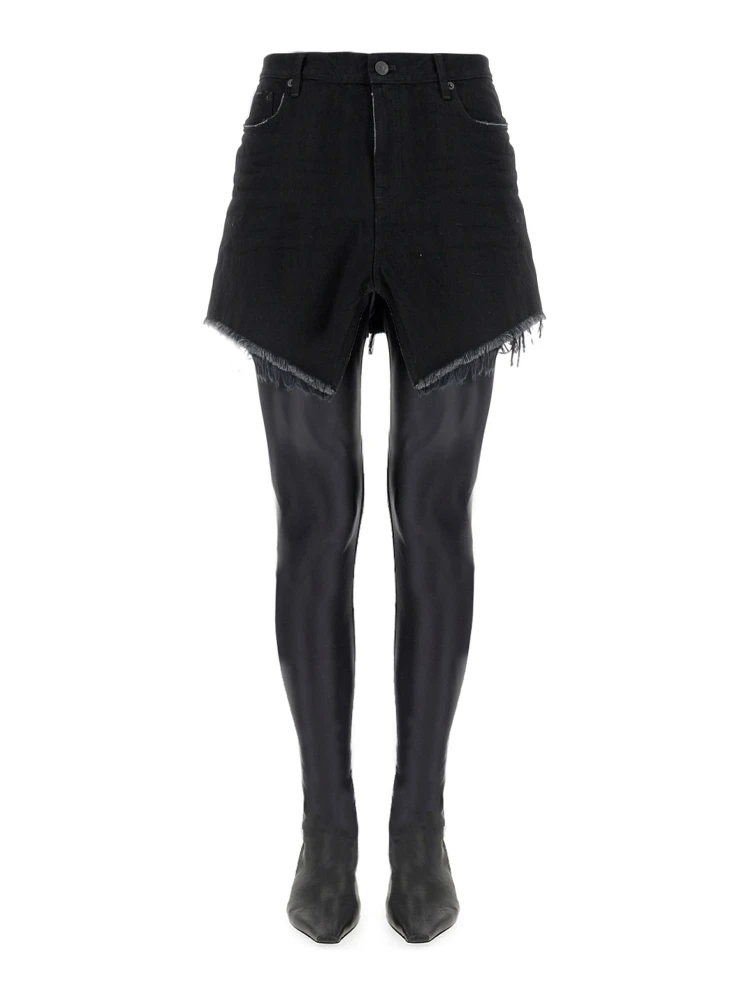 MINI CUT-UP SKIRT