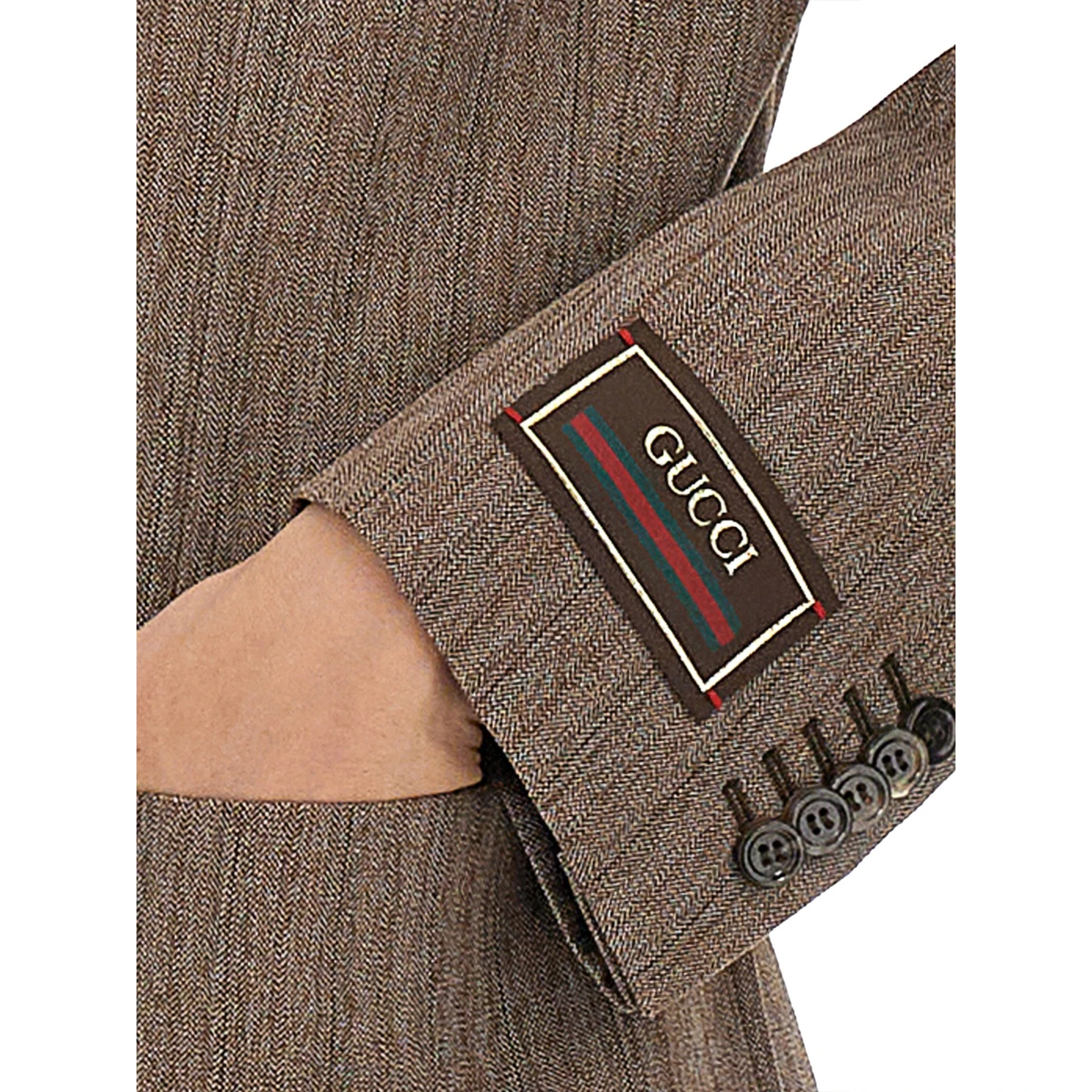 HERRINGBONE WOOL JACKET
