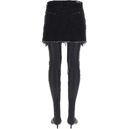 MINI CUT-UP SKIRT