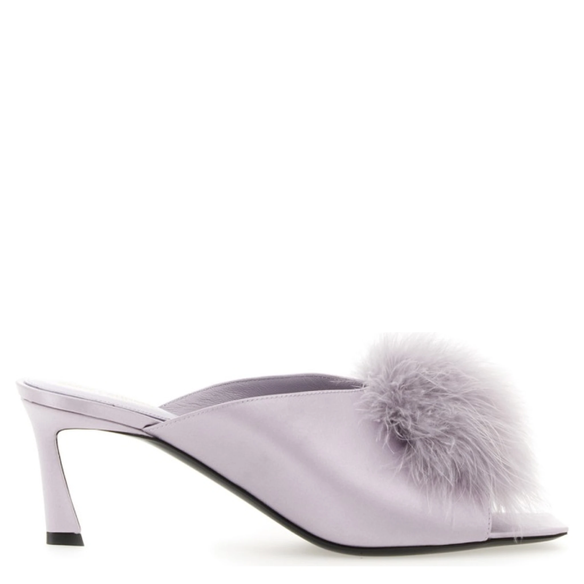 MULE MAE IN SATIN CREPE