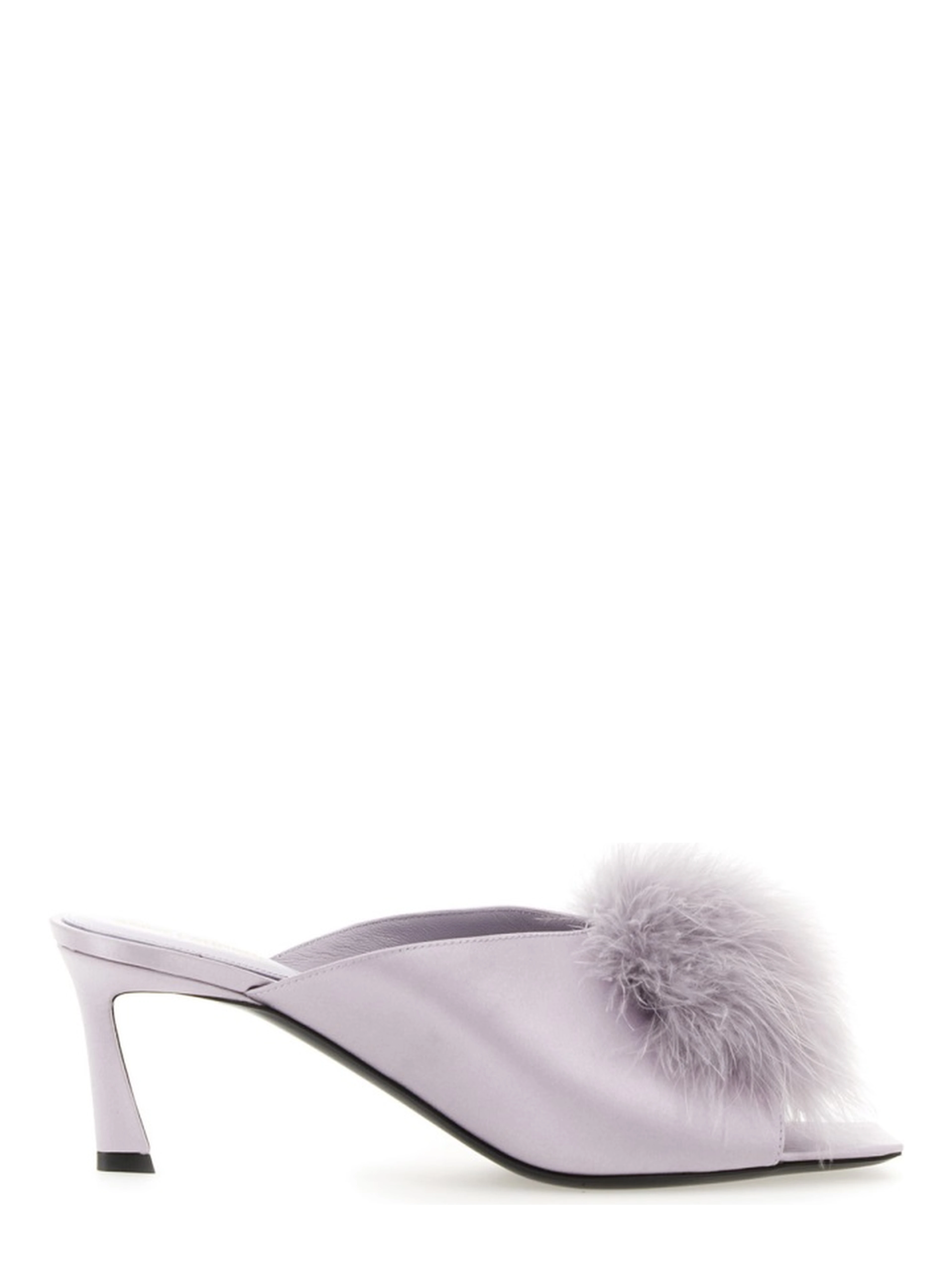 MULE MAE IN SATIN CREPE