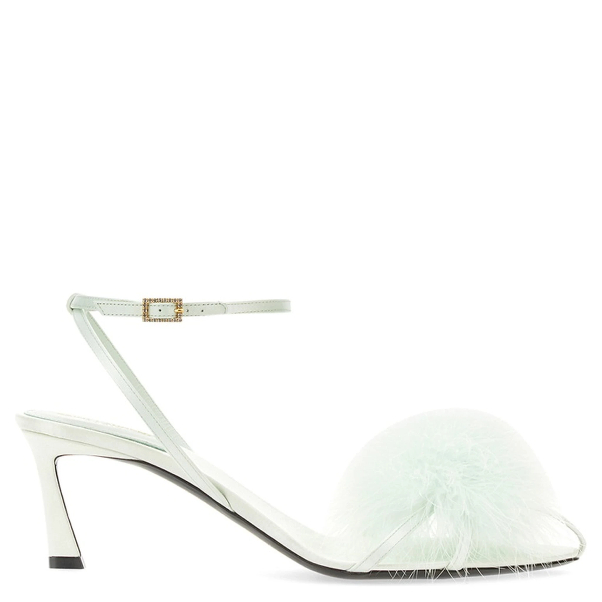 MULE MAE IN SATIN CREPE