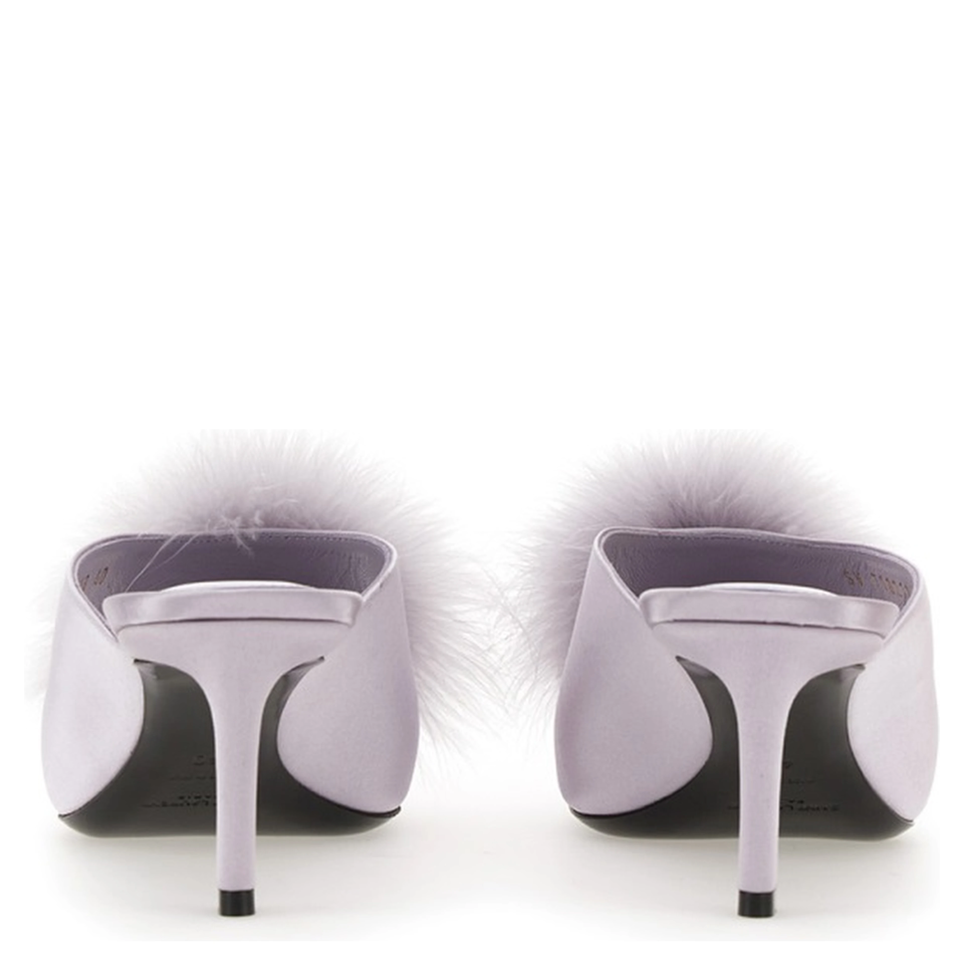 MULE MAE IN SATIN CREPE
