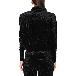 VELVET TURTLENECK TOP