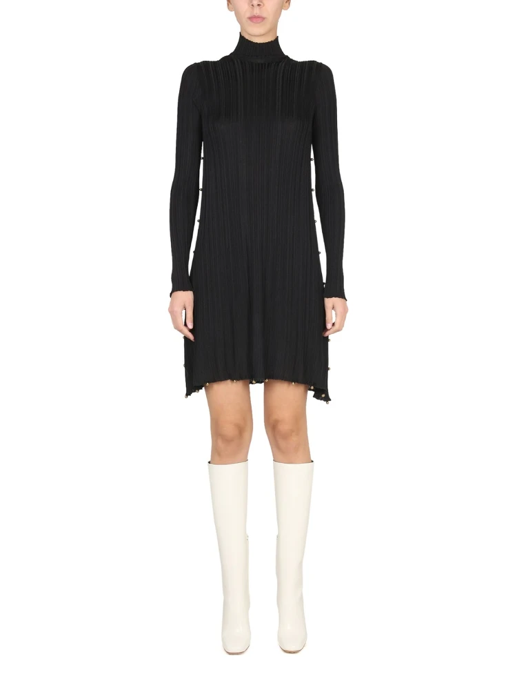 PLISSE DRESS