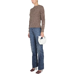 ALPACA KNIT WITH CHEVRON PATTERN