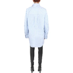 SHIRT WITH CURVED BACK