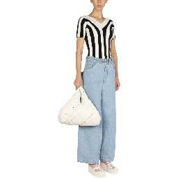 STRIPED PATTERN TOP