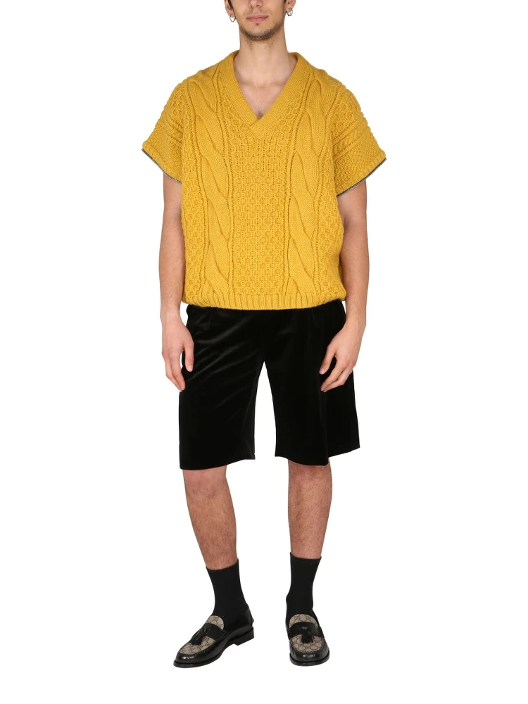 STRETCH VELVET SHORTS alternative