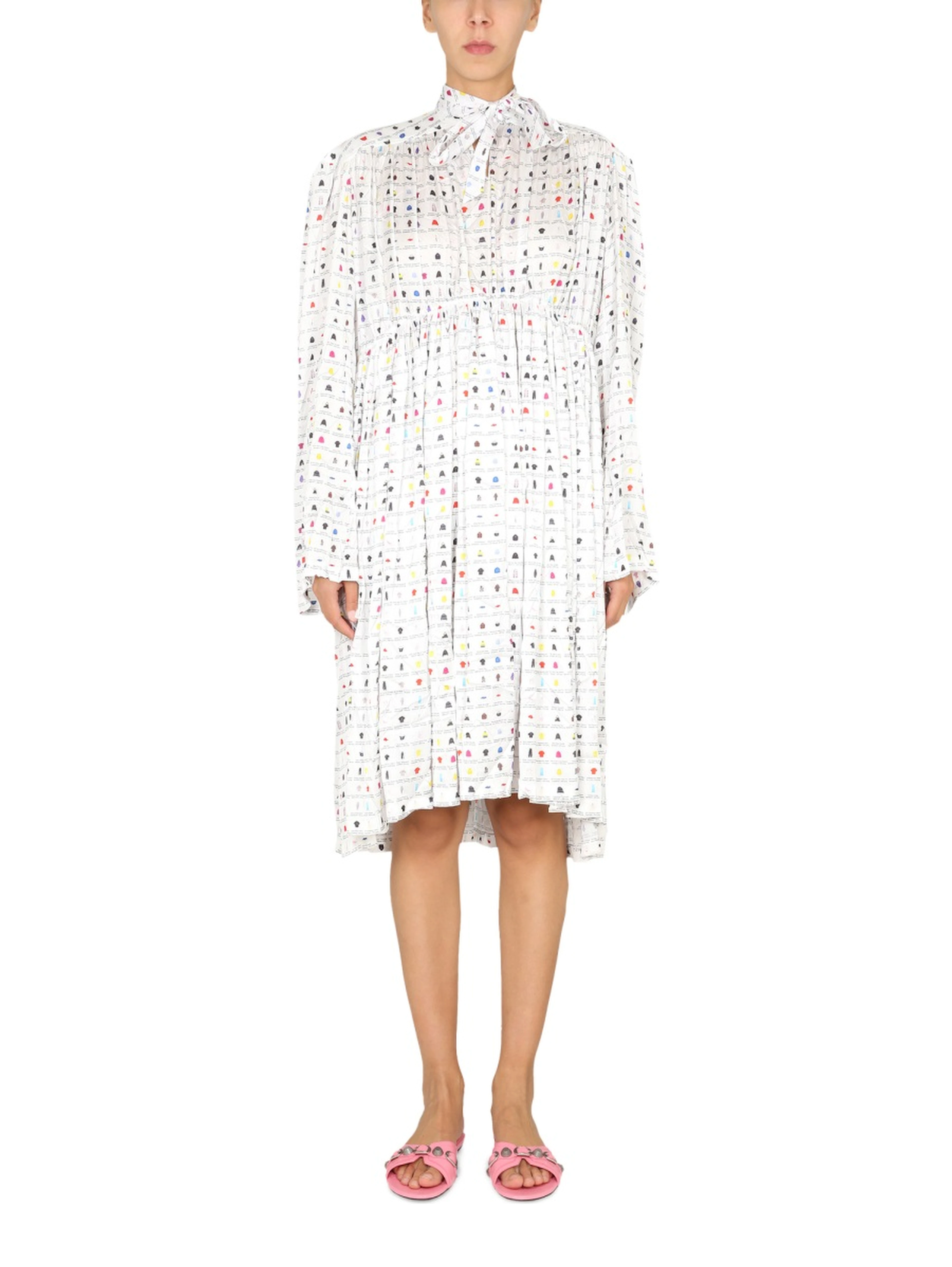 "PAPER CRUSH FLORAL" DRESS