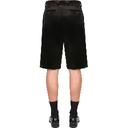 STRETCH VELVET SHORTS