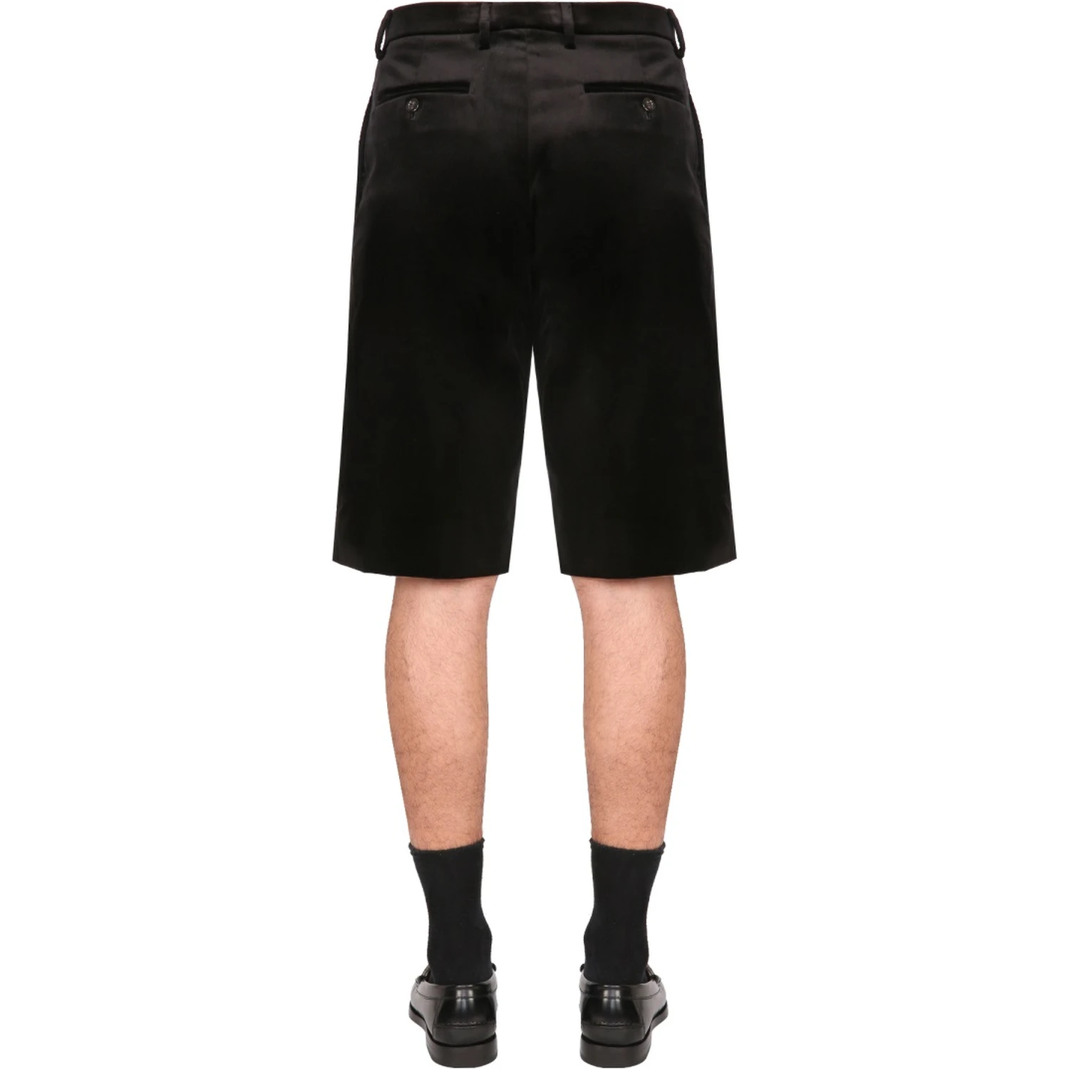 STRETCH VELVET SHORTS