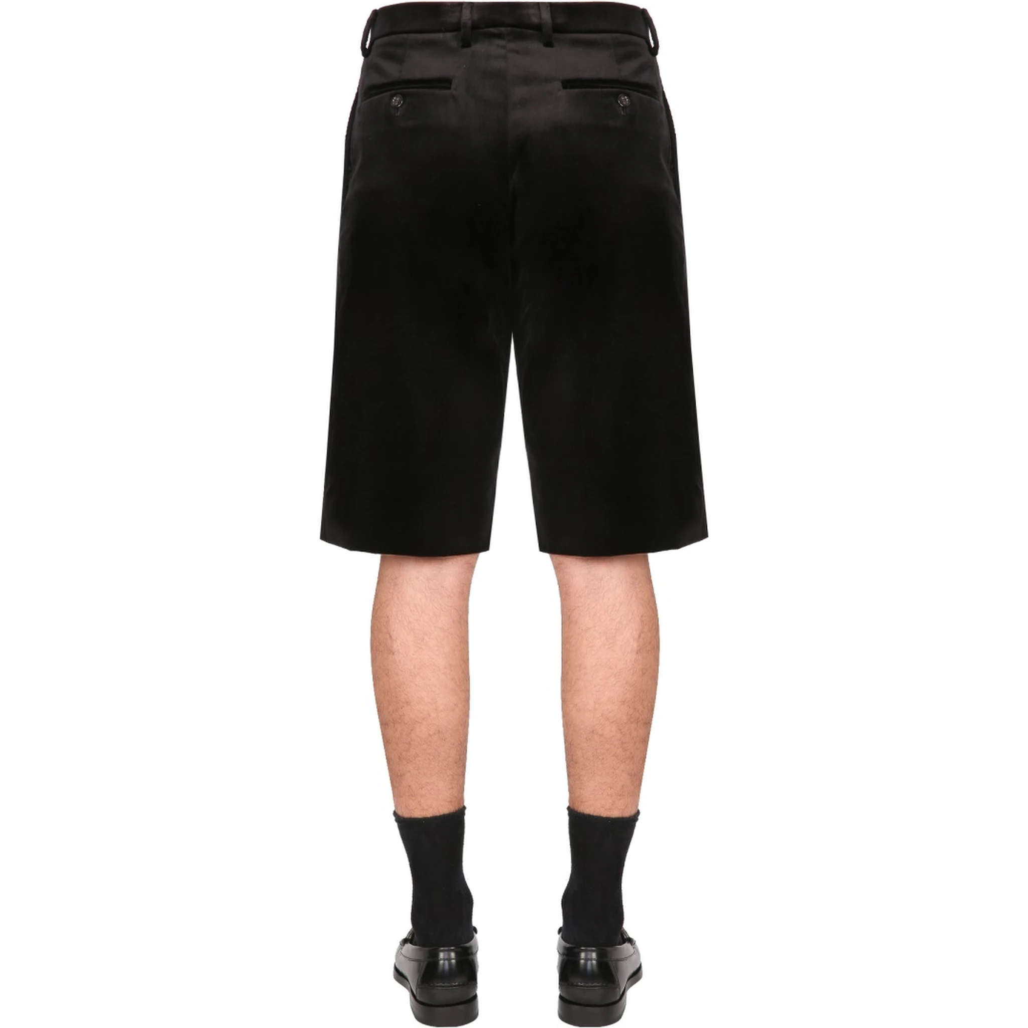 STRETCH VELVET SHORTS