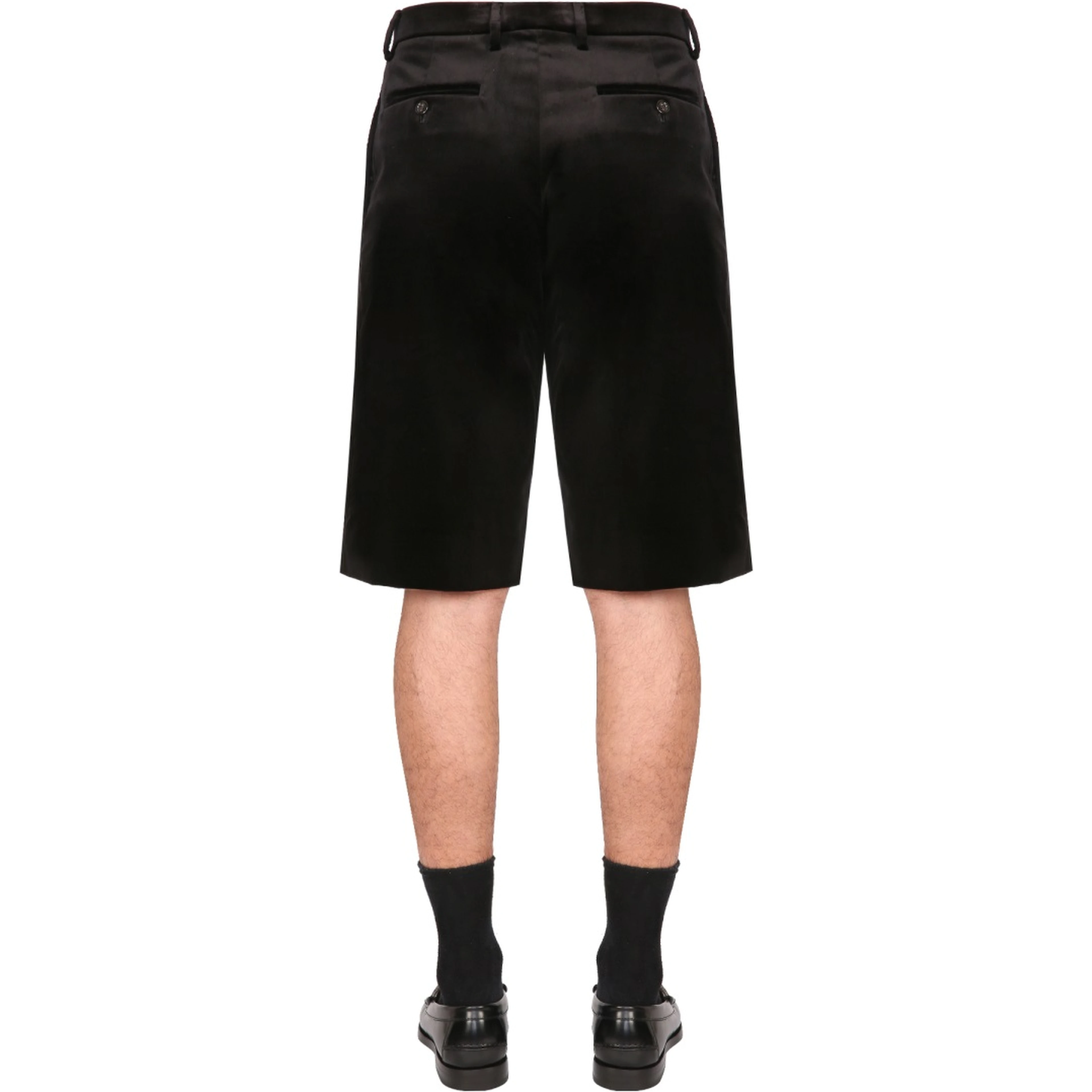 STRETCH VELVET SHORTS