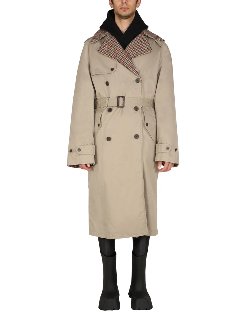REVERSIBLE TRENCH COAT