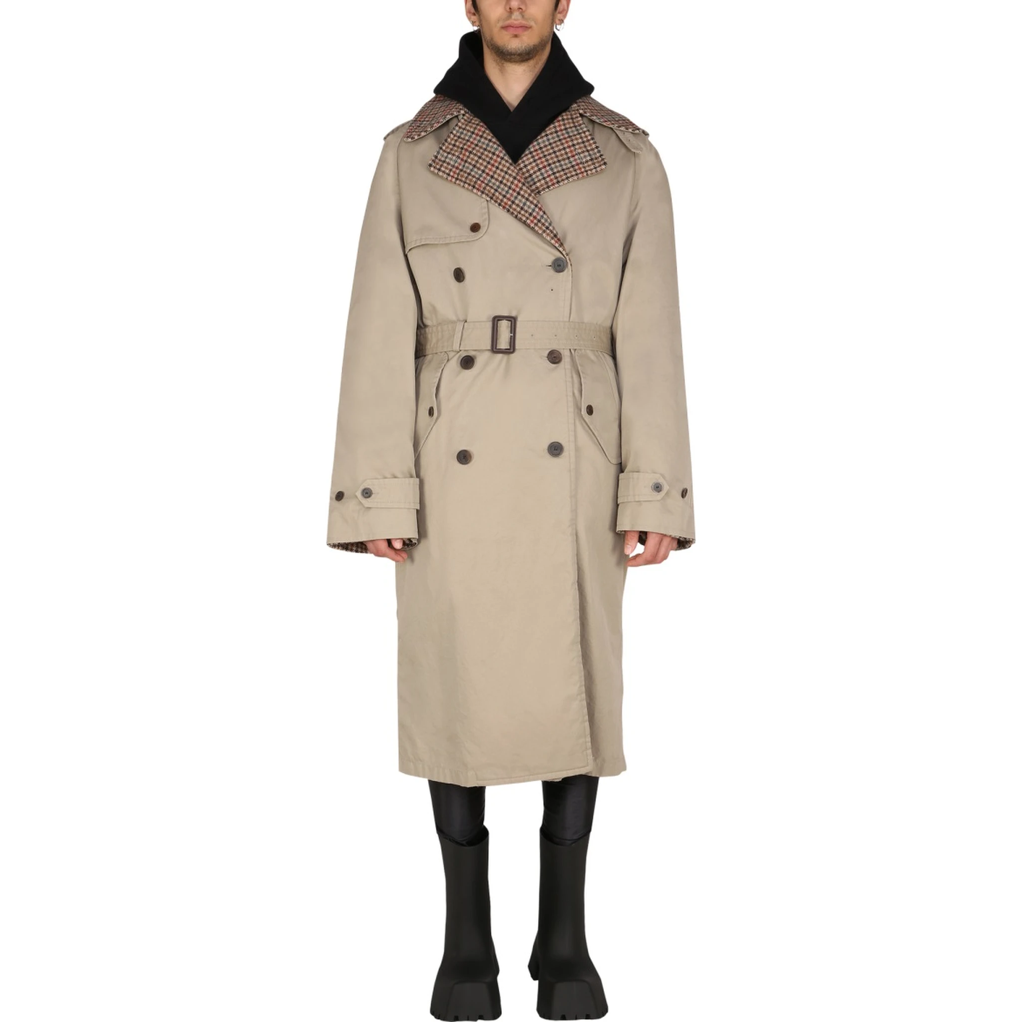 REVERSIBLE TRENCH COAT