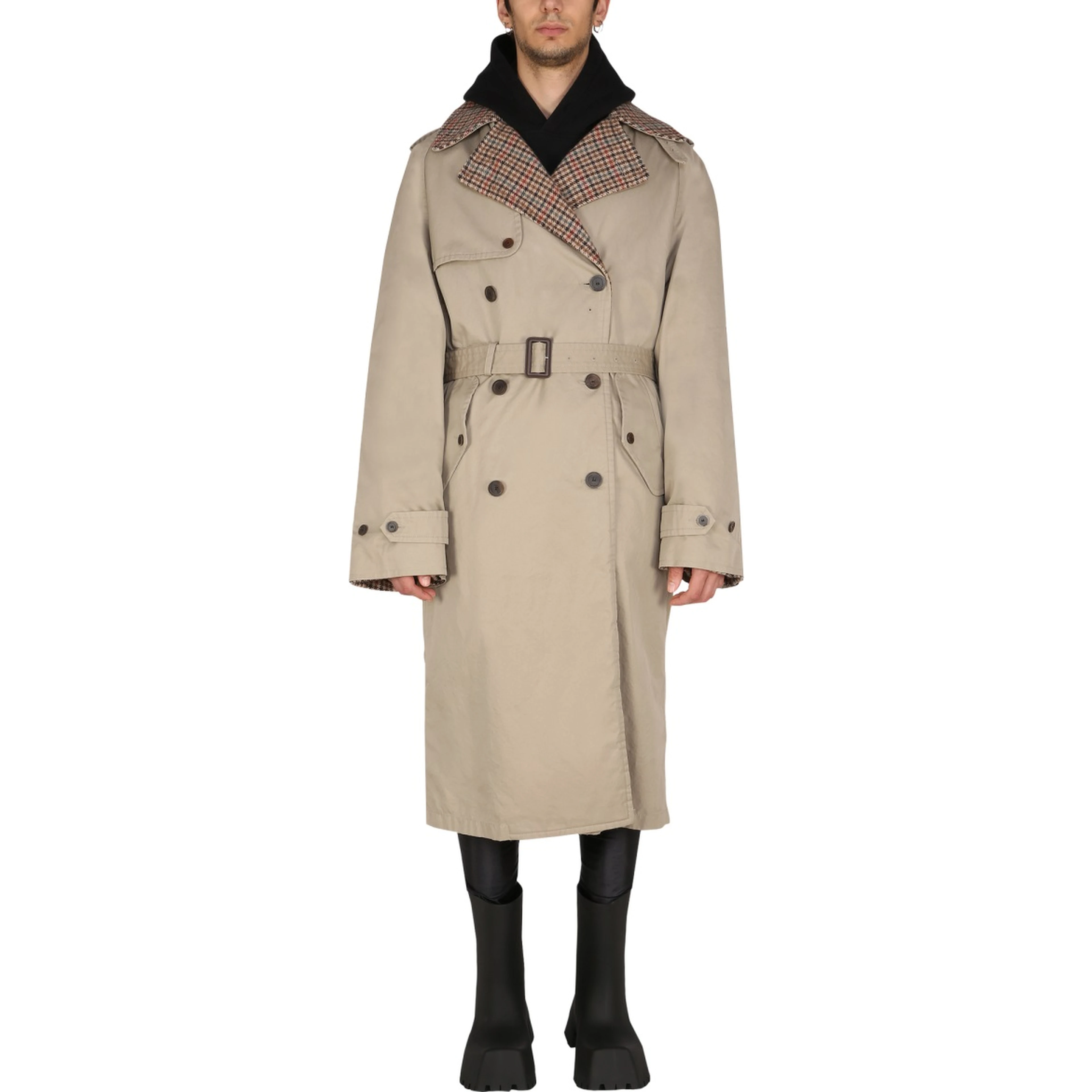 REVERSIBLE TRENCH COAT
