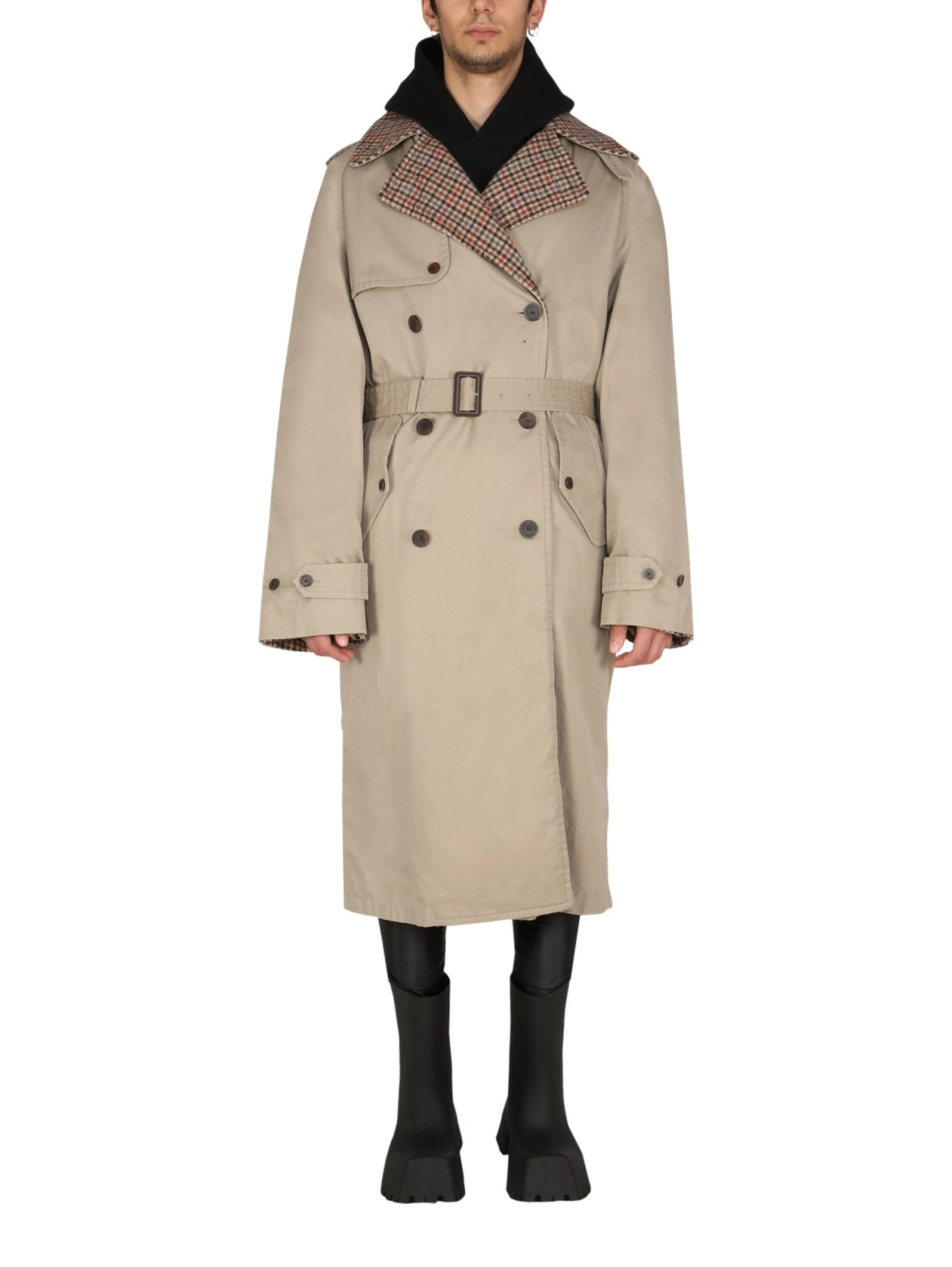 REVERSIBLE TRENCH COAT