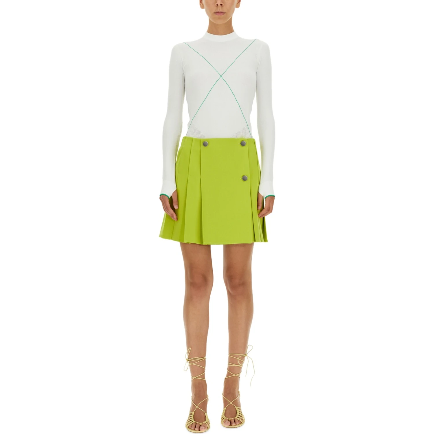 PLEATED SKIRT