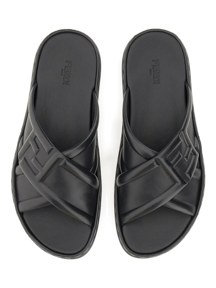 BLACK LEATHER SANDAL alternative