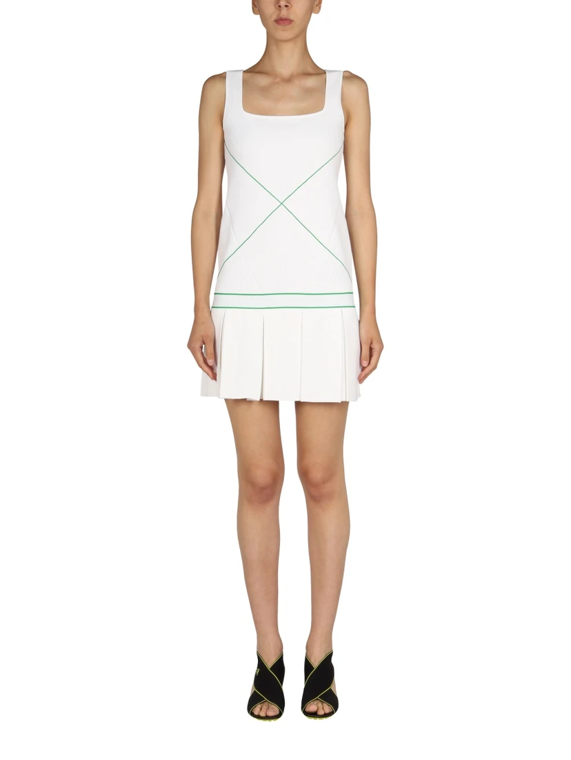 LOGO EMBROIDERY DRESS