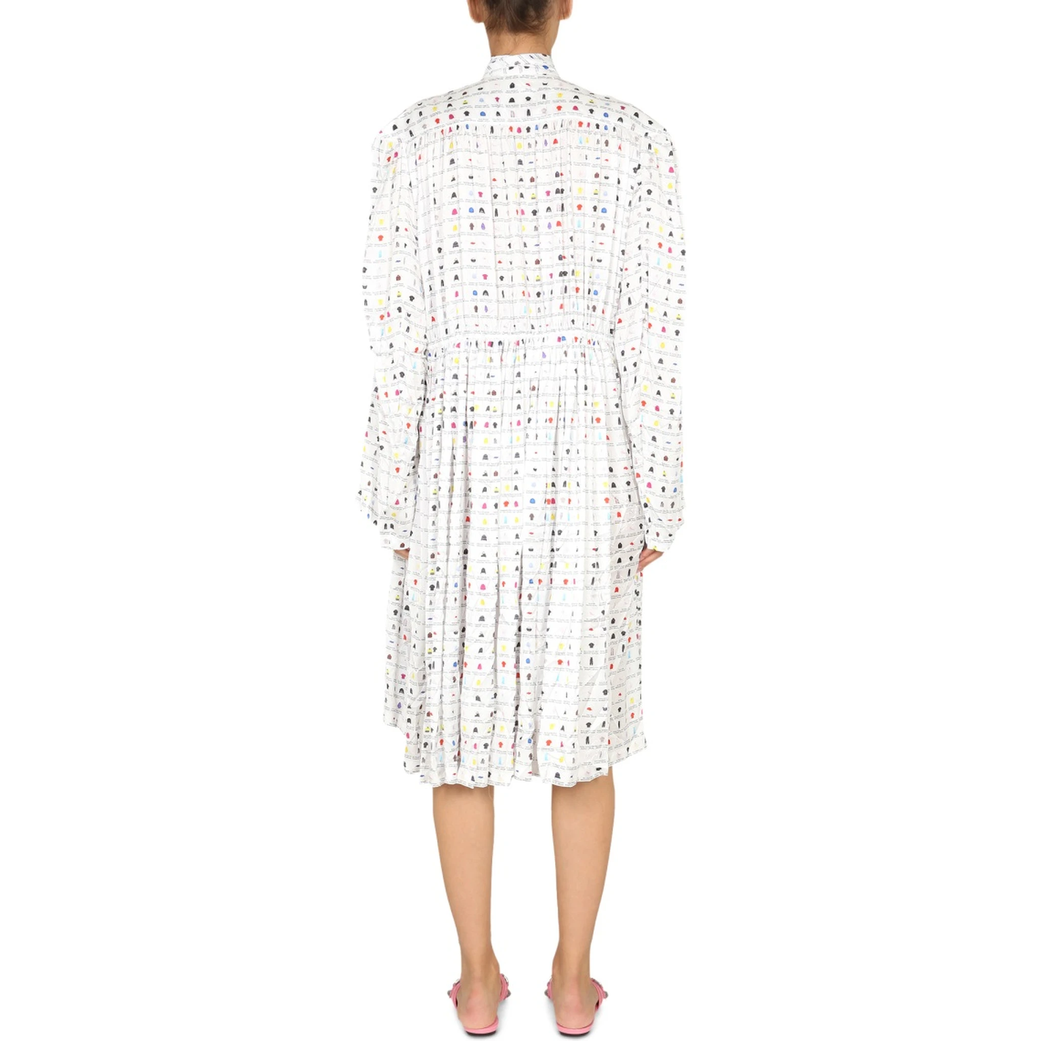 "PAPER CRUSH FLORAL" DRESS