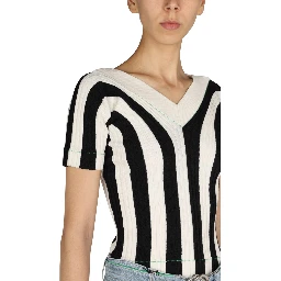 STRIPED PATTERN TOP