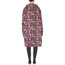 COAT WITH FLORAL PATTERN