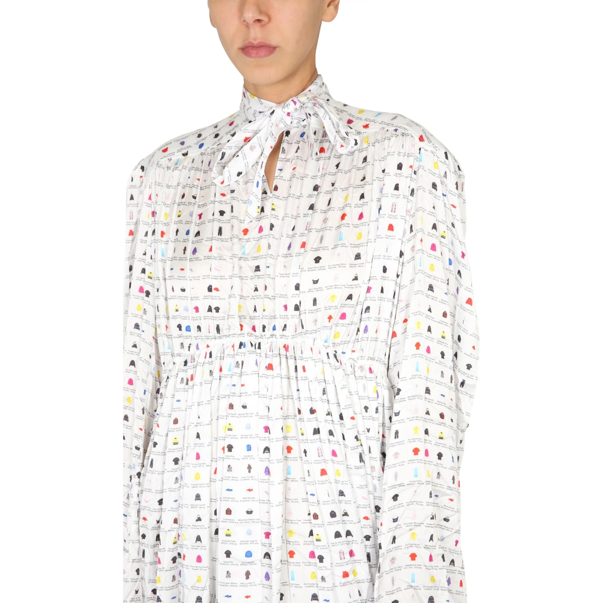 "PAPER CRUSH FLORAL" DRESS