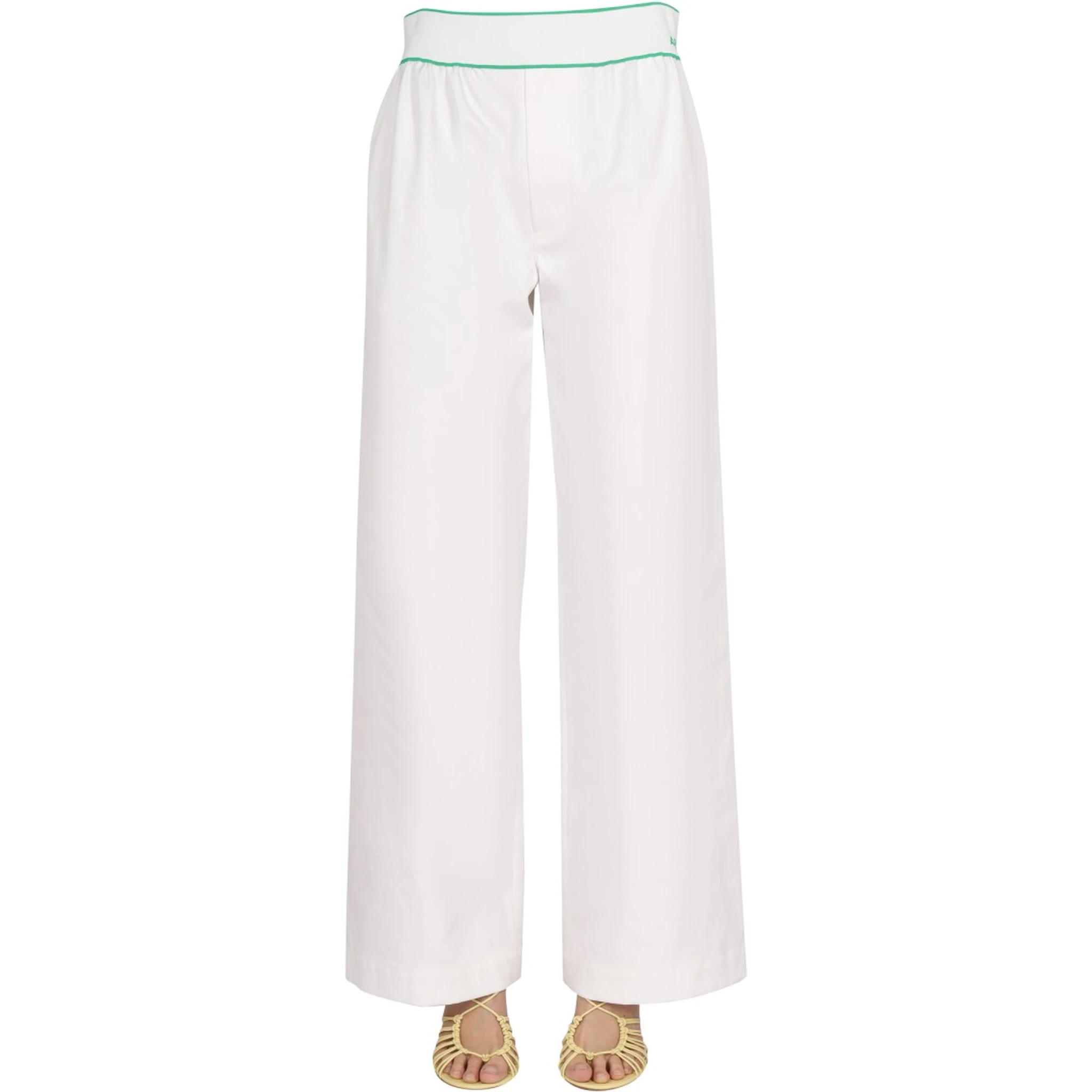 COTTON TWILL TROUSERS
