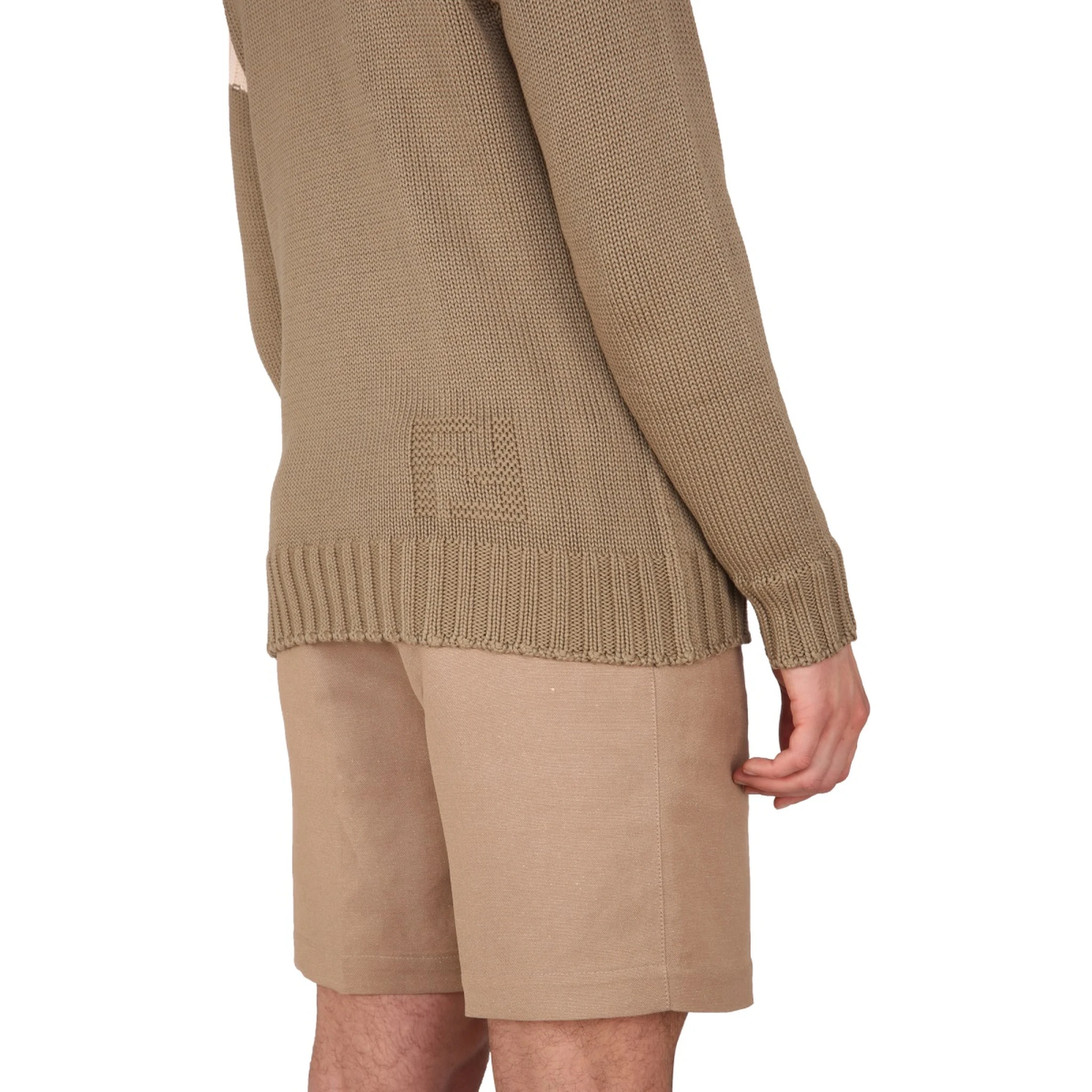 COTTON AND CASHMERE SWEATER